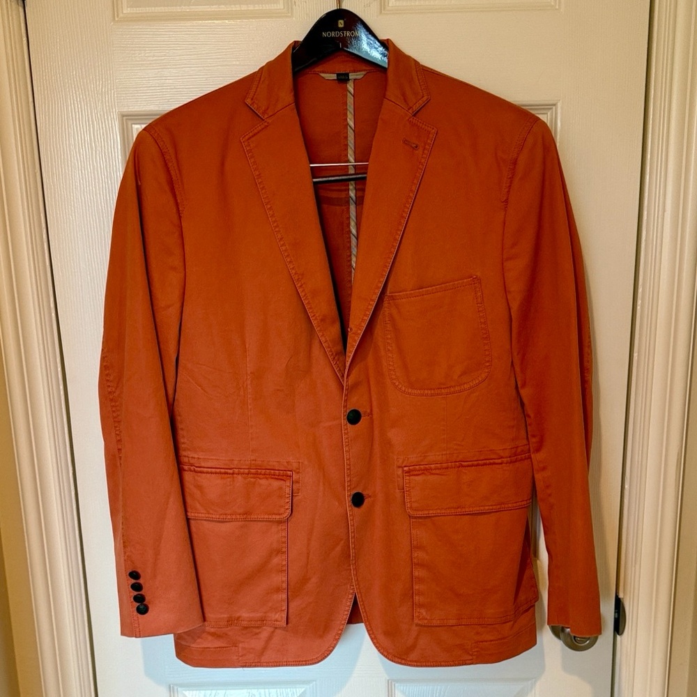 Orange Kroon Blazer with Beautiful Details